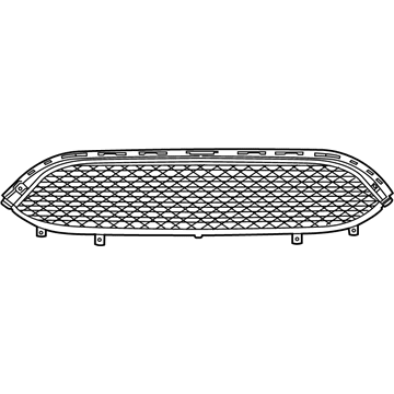 Mopar 68243498AA Grille-Lower