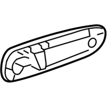 Chrysler Aspen Door Handle - 1EH581JCAA