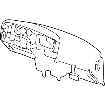 Mopar ZF261DVAE Panel-Instrument