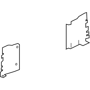 Mopar 52029274AD Seal-Radiator Side