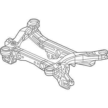 Mopar 4877382AF Cradle-Rear Suspension