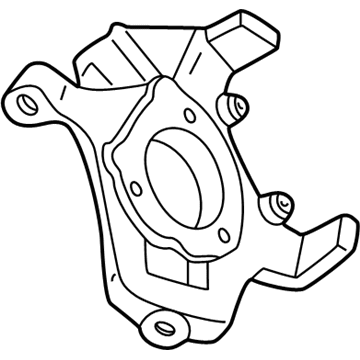 Mopar 52106406AB Knuckle Front