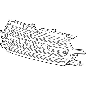 2022 Ram 1500 Grille - 68404974AE