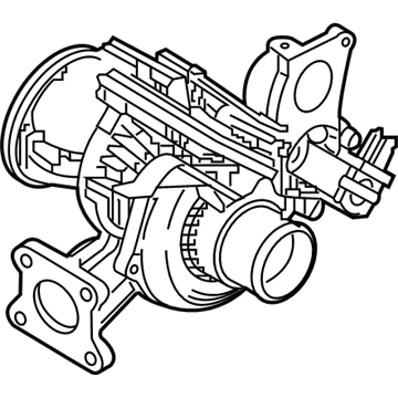 Dodge Hornet Turbocharger - 68440664AA