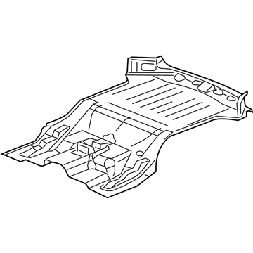 Mopar 55396628AL Pan-Floor