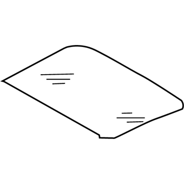 Mopar 5174504AA Glass-SUNROOF