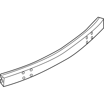 Mopar 4805872AA Beam-Front Bumper