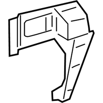 Mopar 5182268AD Bracket-FASCIA Support