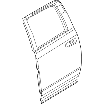 Mopar 55372019AJ Door-Rear