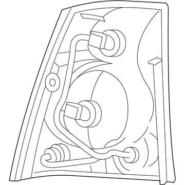 Mopar 5103330AA Lamp-Tail Stop Turn SIDEMARKER