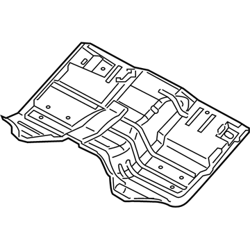 2024 Ram 1500 Floor Pan - 68276709AB