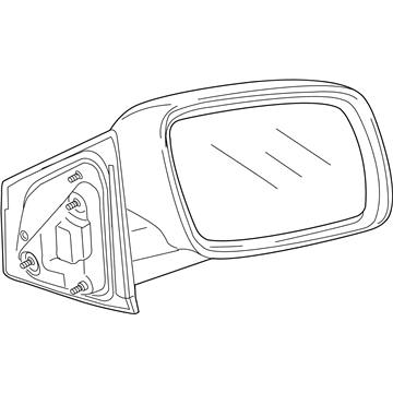 Mopar 68282463AA Outside Rear View Mirror