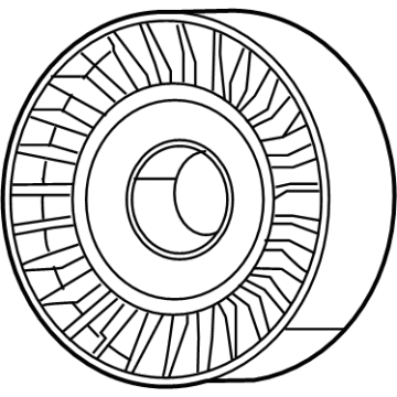 Jeep Grand Cherokee L A/C Idler Pulley - 68483661AA