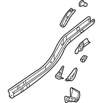 Mopar 5080851AF SILL-Rear