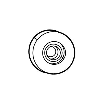 Mopar A/C Idler Pulley - 53011557AA