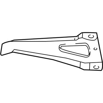 Mopar 55295674AB Bracket-Rear Bumper