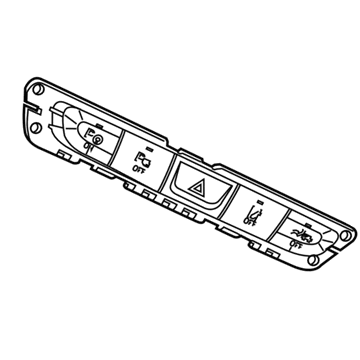 Mopar 68143780AD Switch-Instrument Panel