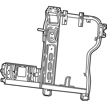 Mopar 68527286AB FRAME-REAR SEAT BACK