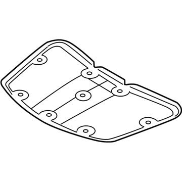 Mopar 5076896AB SILENCER-Hood