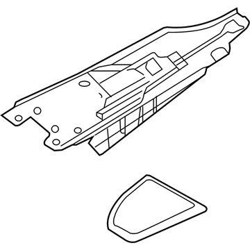 Mopar 1UR74DX9AA Door-Quarter Trim Access