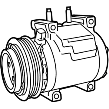 Jeep Grand Cherokee WK A/C Compressor - 68251534AE