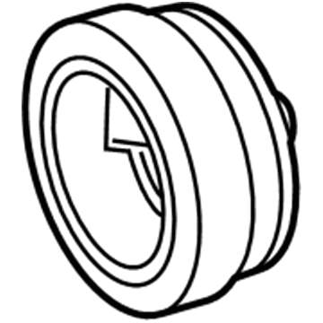 2022 Ram 2500 Crankshaft Pulley - 4893285AA