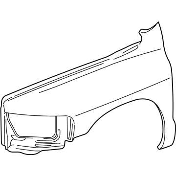 Mopar 55276986AB Fender-Fender