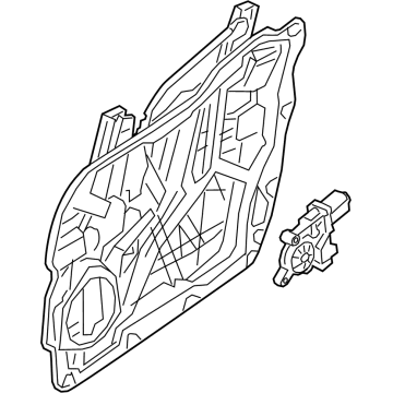 Mopar 68610825AA PANEL-CARRIER PLATE