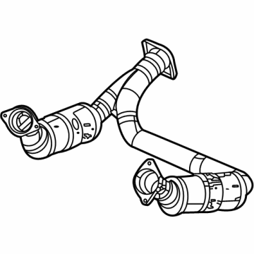 2022 Jeep Grand Wagoneer Catalytic Converter - 68444307AC