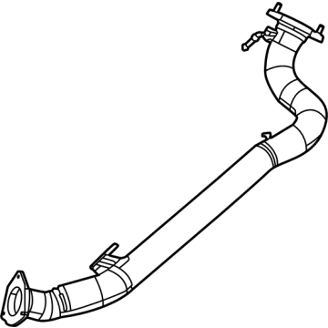 Mopar 68436889AA EXHAUST EXTENSION