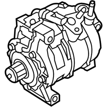 2023 Ram 3500 A/C Compressor - 55111444AD