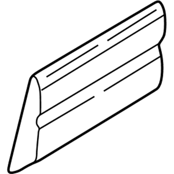 Mopar 55274948AB Molding-Cargo Door