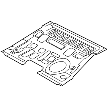 Mopar 68227602AB Pan-Floor