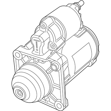 2021 Jeep Renegade Starter Motor - 68411139AD