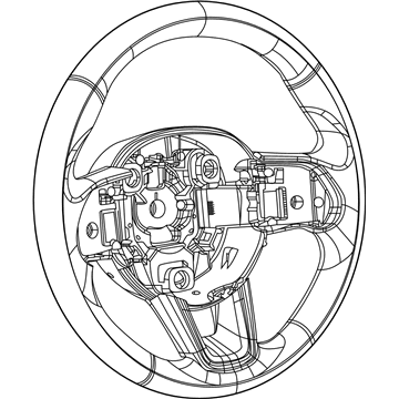 2023 Jeep Compass Steering Wheel - 7JM50DX9AA