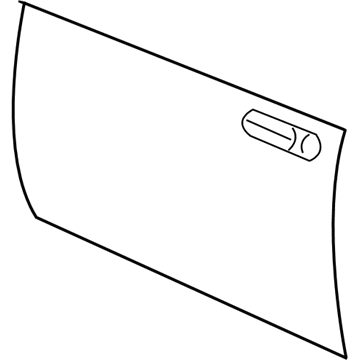 Mopar 55362153AA Door-Front Door Outer