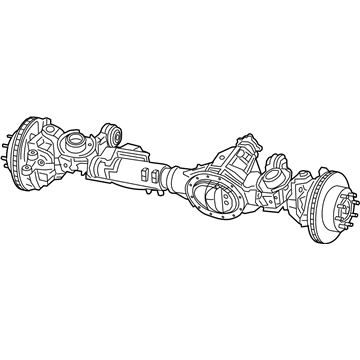 Mopar 68293573AC Axle-Front Complete