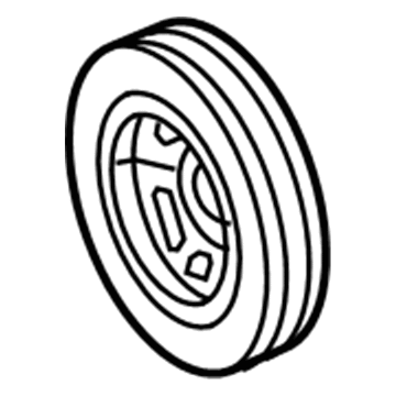 Jeep Cherokee Crankshaft Pulley - 5047418AB