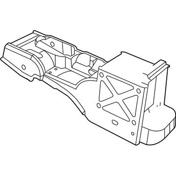 Jeep Wrangler Center Console Base - 1FH66BD5AB