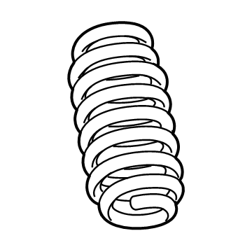 Mopar 68412268AA Front Coil Spring