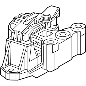 Ram Engine Mount - 68400622AA