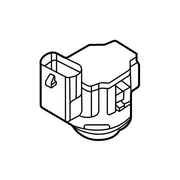 Dodge Hornet Parking Assist Distance Sensor - 7MS94TZZAA