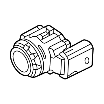 Dodge Hornet Parking Assist Distance Sensor - 7MS96TZZAA