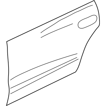 Mopar 55256464 Door-Door Outer