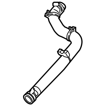 2022 Jeep Wrangler Radiator Hose - 68283409AD