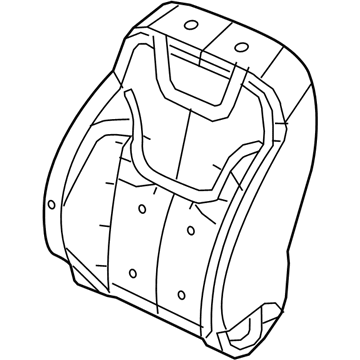 Mopar 68297944AA Foam-Seat Back