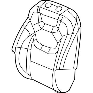 Mopar 5VF58DX9AD Front Seat Back Cover