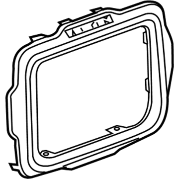 Mopar 5UV62LXHAA Bezel-Instrument Panel