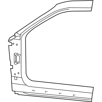 Mopar 68372724AB Panel-Body Side Aperture Front