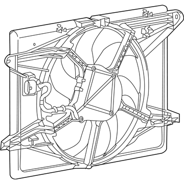 Mopar Engine Cooling Fan - 68217321AC